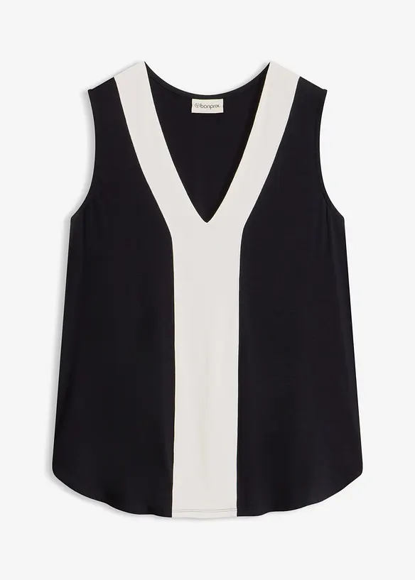Top con scollatura profonda, bonprix