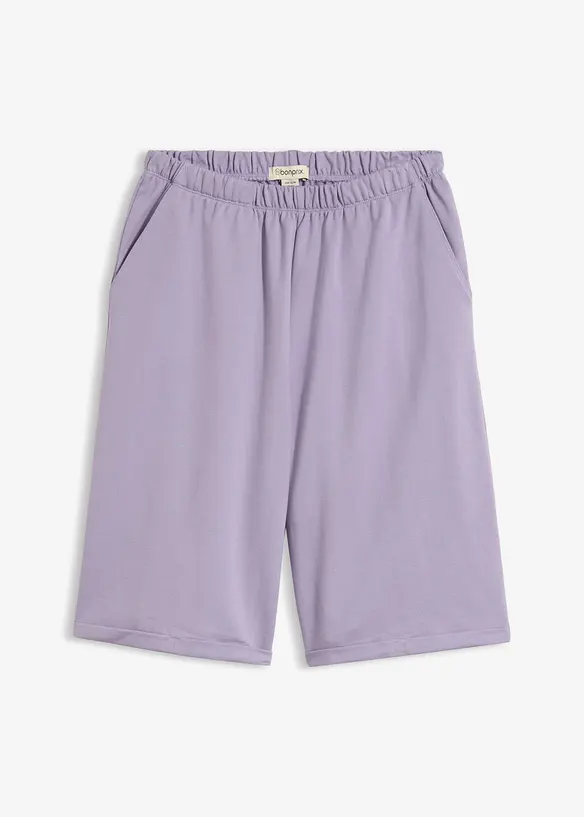 Bermuda in felpa di puro cotone, bonprix