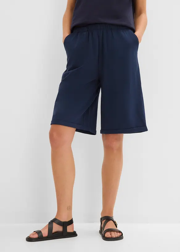 Bermuda in felpa di puro cotone, bonprix