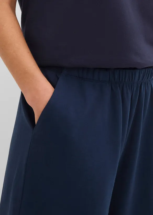 Bermuda in felpa di puro cotone, bonprix