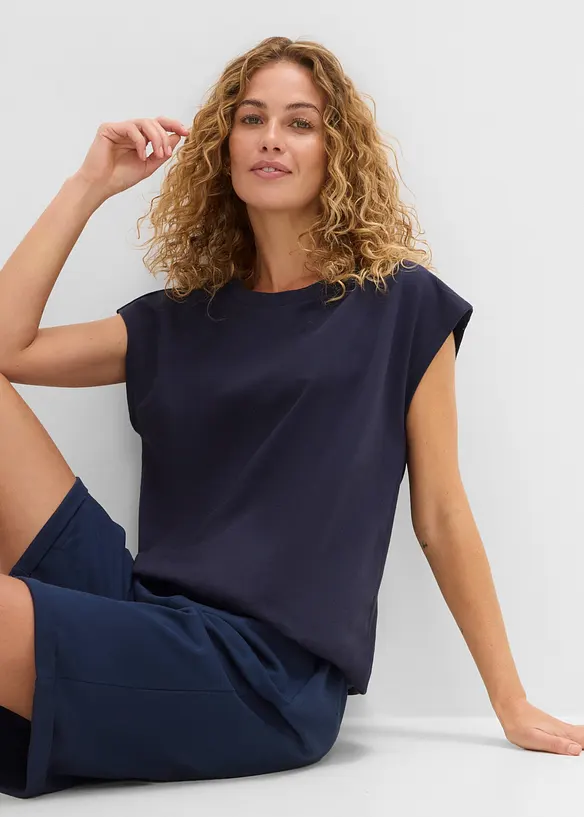 Bermuda in felpa di puro cotone, bonprix