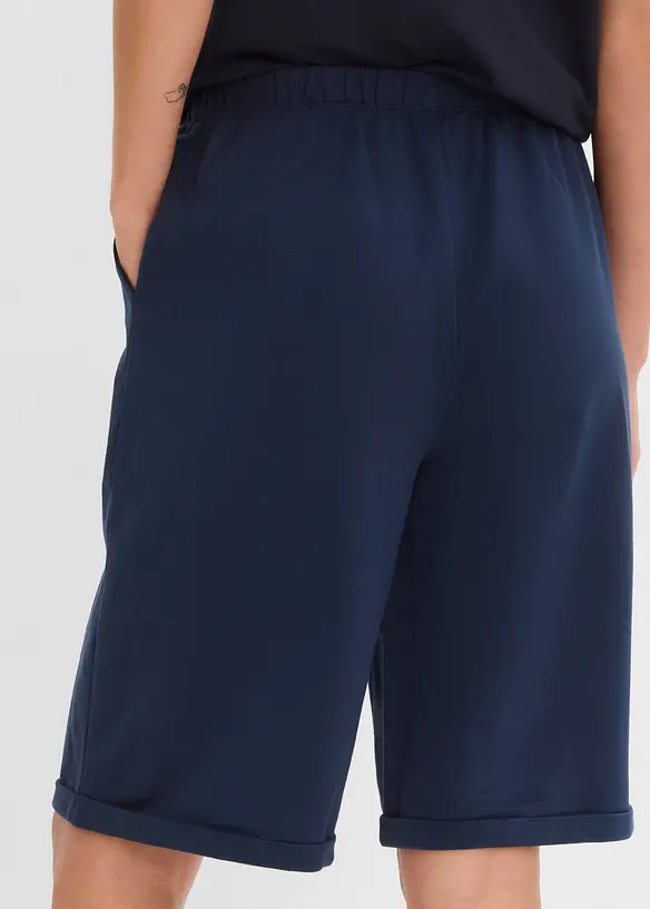 Bermuda in felpa di puro cotone, bonprix