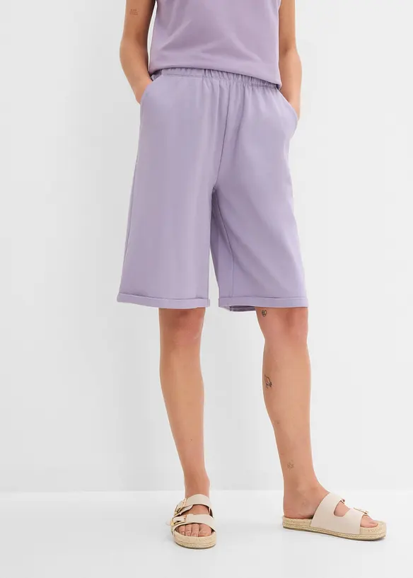 Bermuda in felpa di puro cotone, bonprix