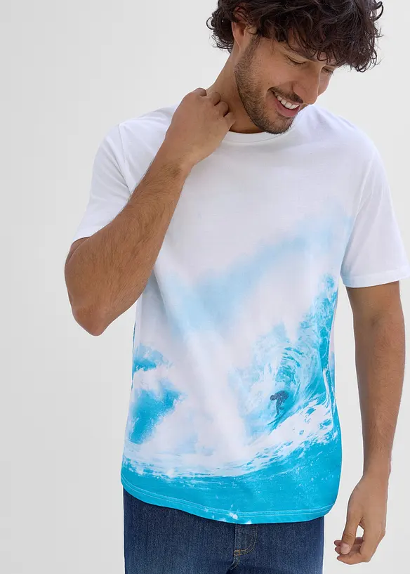 T-shirt in puro cotone biologico, bonprix