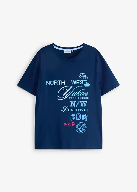 T-shirt in puro cotone biologico, bonprix