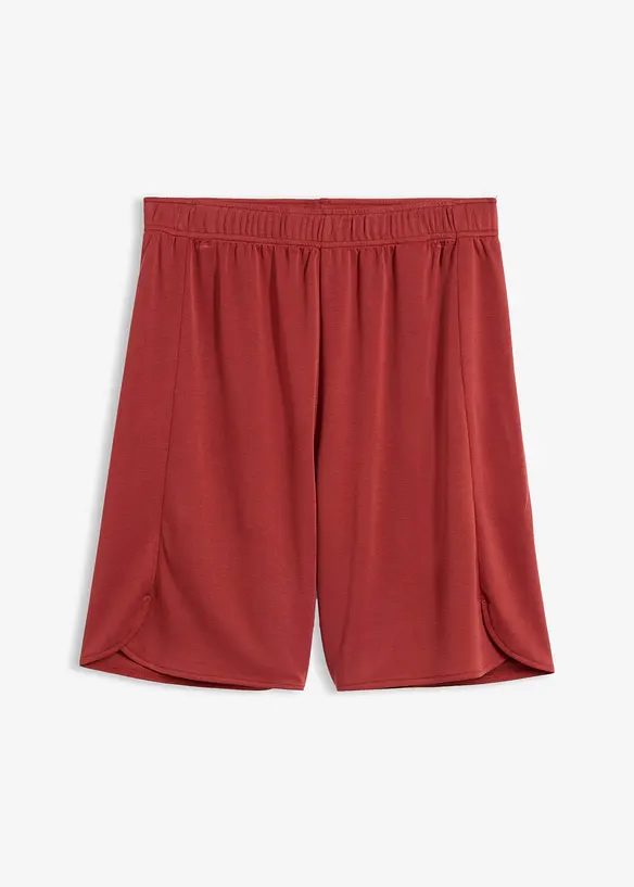 Bermuda con elastico in vita in misto viscosa morbido, bonprix