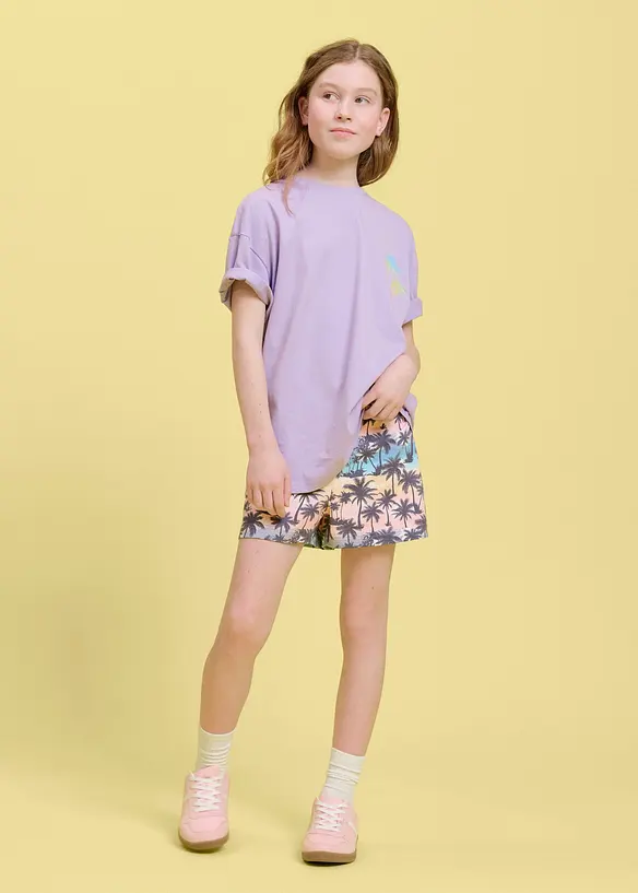Shorts in jersey di puro cotone biologico (pacco da 2), bonprix