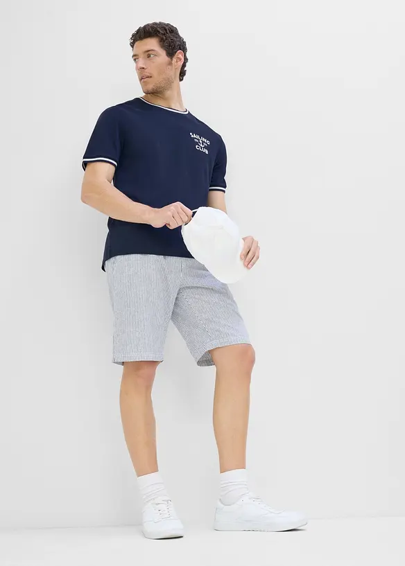 T-shirt in piquet di puro cotone biologico, bonprix
