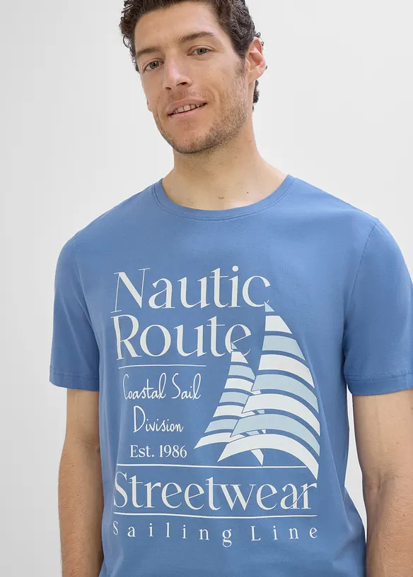 T-shirt in puro cotone biologico (pacco da 2), bonprix