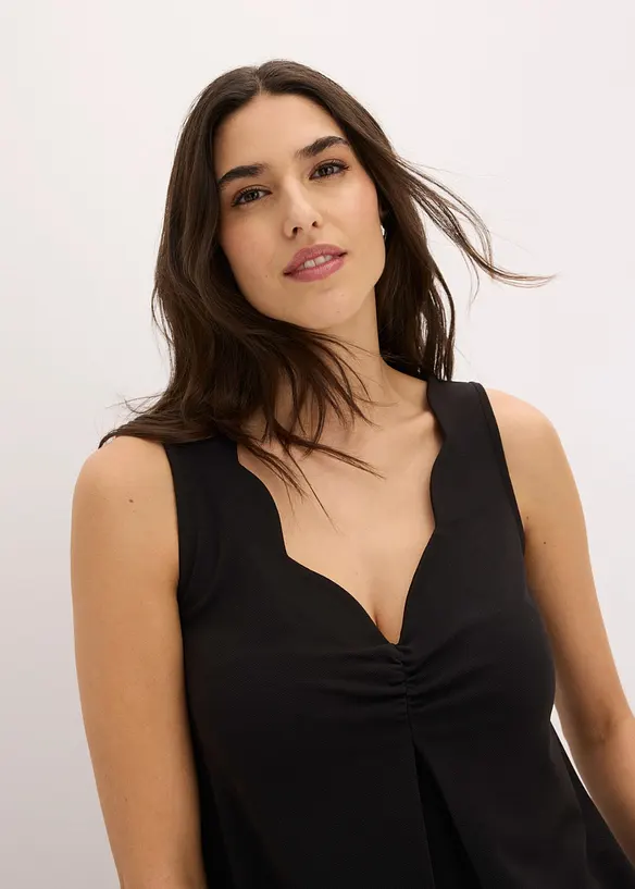Top con scollatura profonda, bonprix