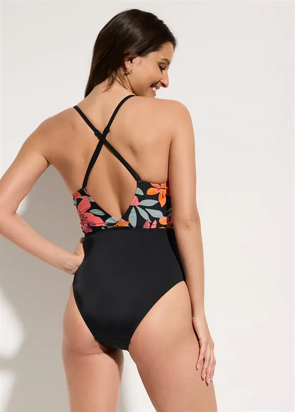 Costume intero con volant, bonprix