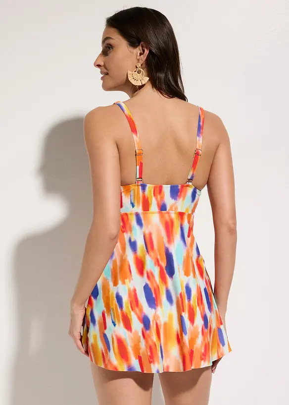 Tankini lungo ad asciugatura rapida (set 2 pezzi), bonprix