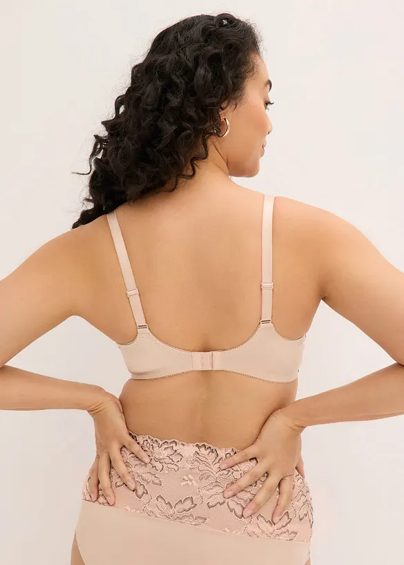 Reggiseno minimizer con pizzo delicato, bonprix
