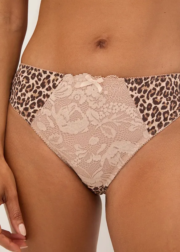 Slip leopardati, bonprix