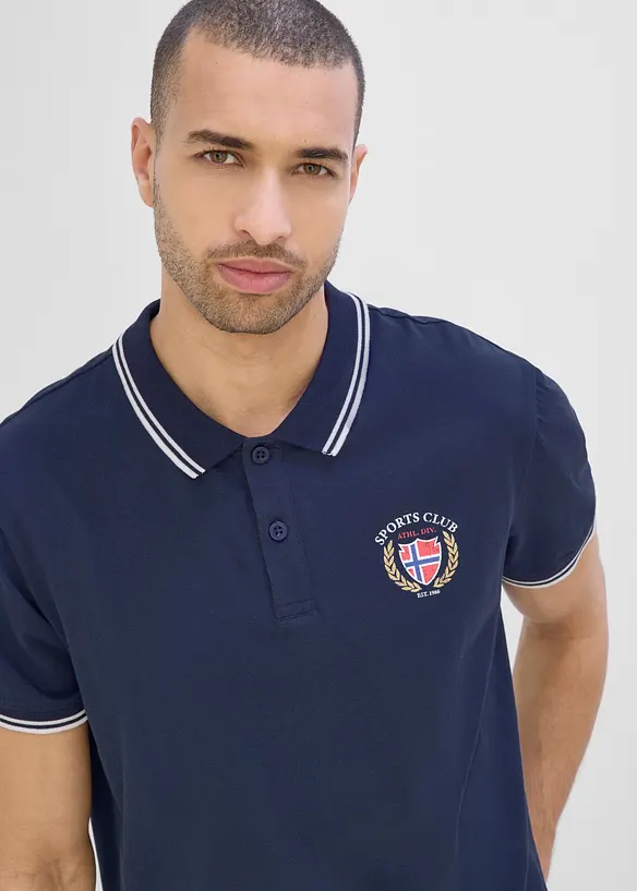 Polo in puro cotone biologico, bonprix