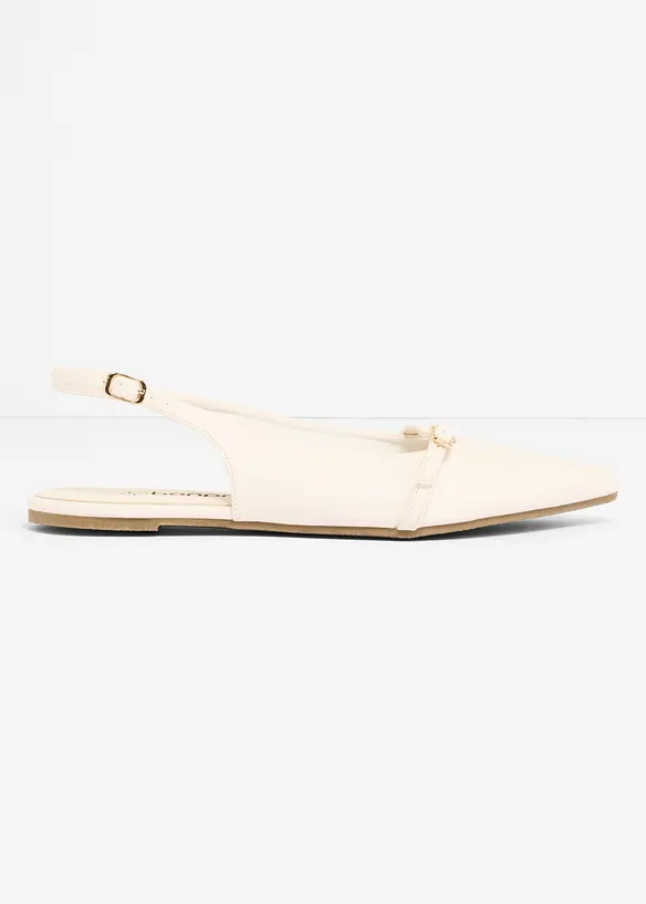 Ballerine con cinturino decorativo, bonprix