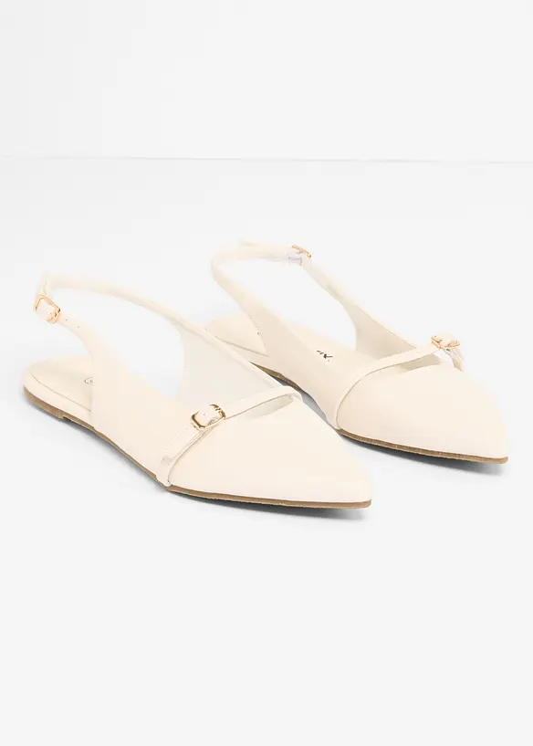 Ballerine con cinturino decorativo, bonprix