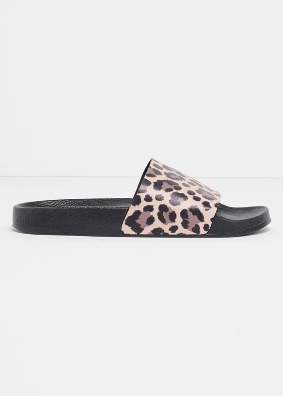 Ciabattine animalier, bonprix
