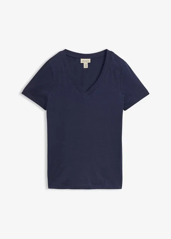 T-shirt in puro cotone, bonprix