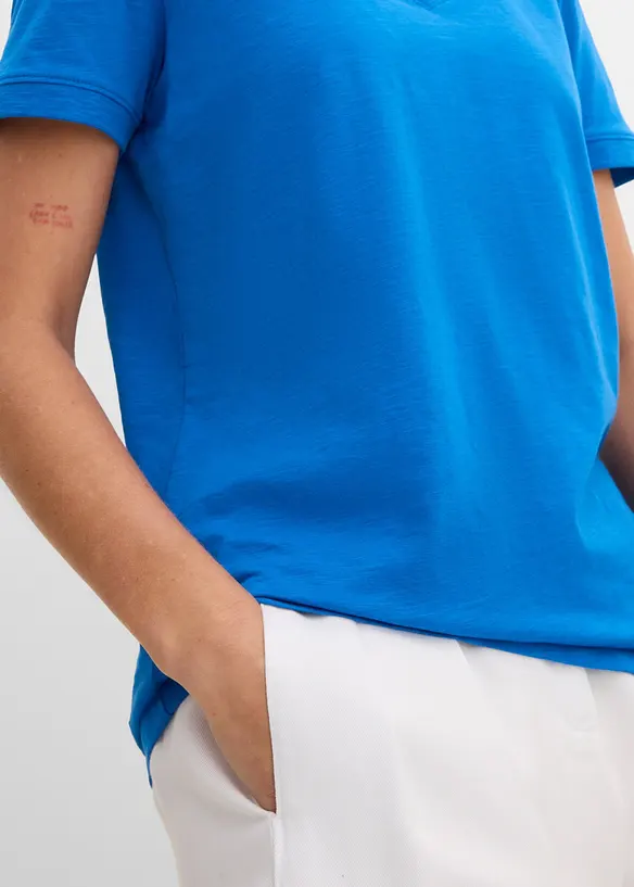 T-shirt in puro cotone, bonprix