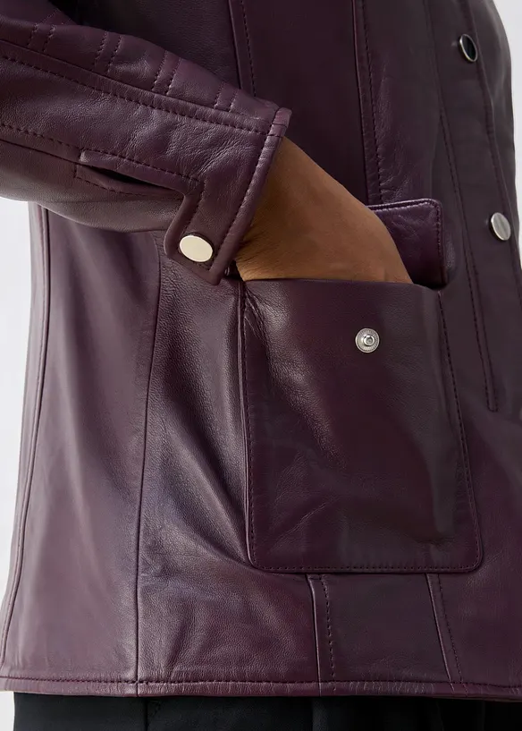 Giacca in nappa di agnello, bonprix