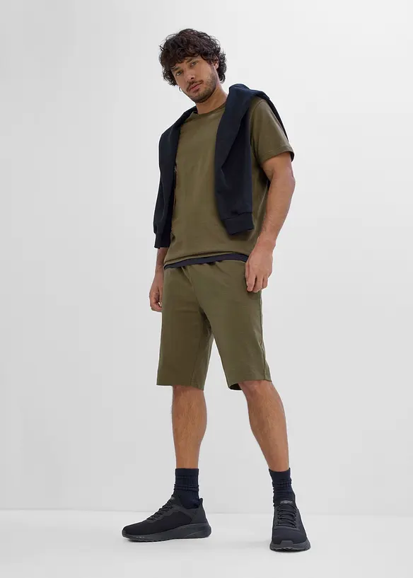 Bermuda in jersey leggero (pacco da 2), bonprix