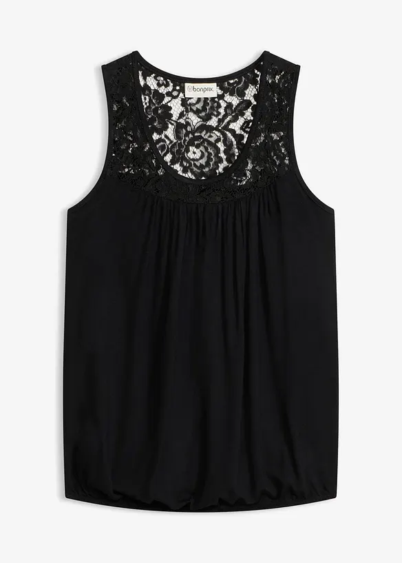 Top in misto viscosa, bonprix