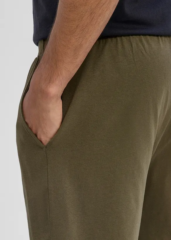 Bermuda in jersey leggero (pacco da 2), bonprix