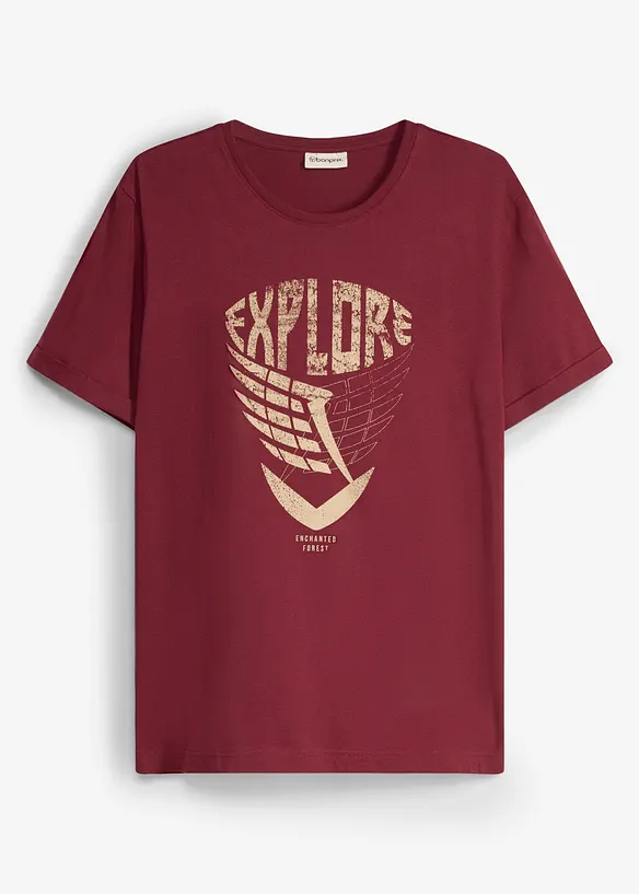 T-shirt in cotone biologico, bonprix