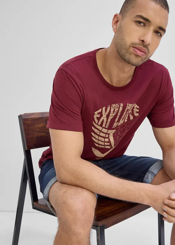 T-shirt in cotone biologico, bonprix