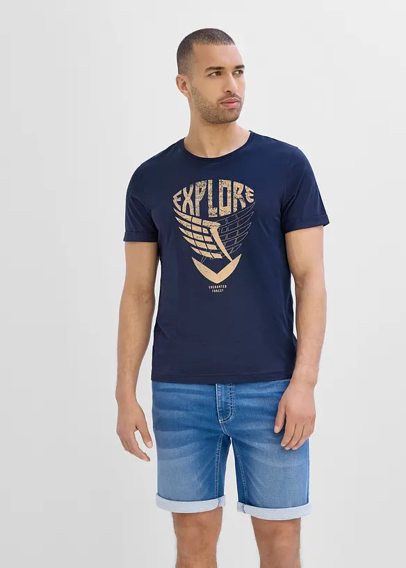T-shirt in cotone biologico, bonprix
