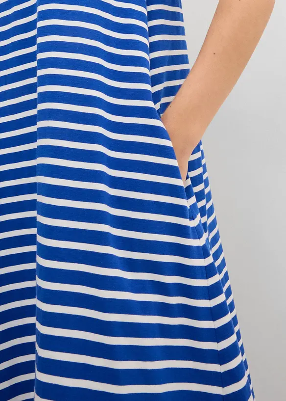 Abito di jersey in filato fiammato di cotone, bonprix