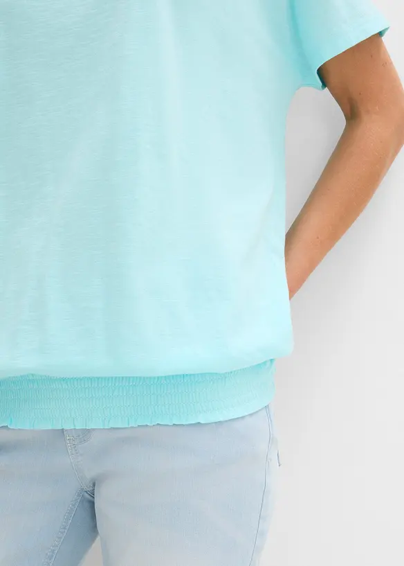 Pantaloni in viscosa con elastico in vita, bonprix
