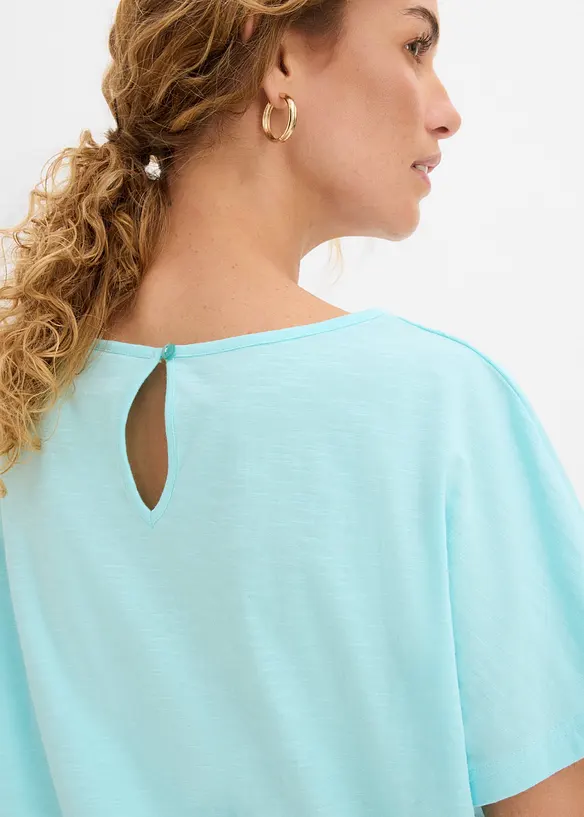 Pantaloni in viscosa con elastico in vita, bonprix