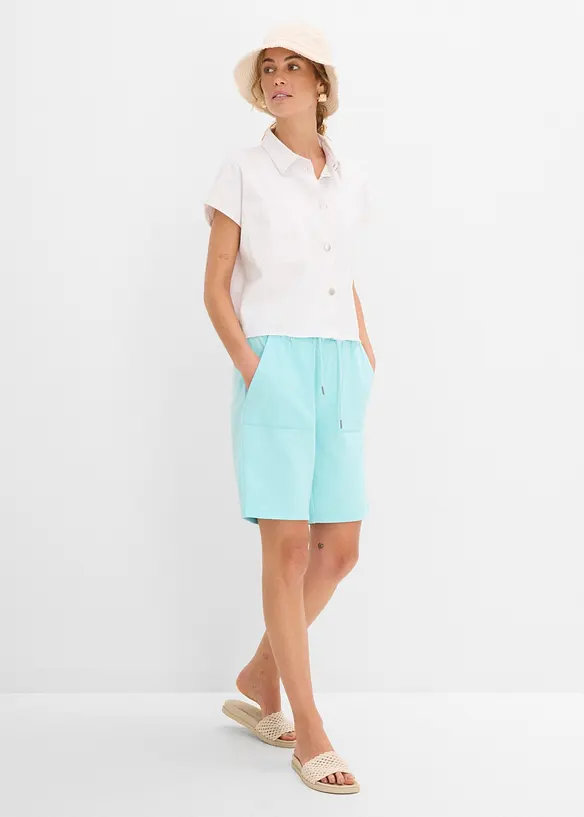 Shorts in felpa con tasche, bonprix
