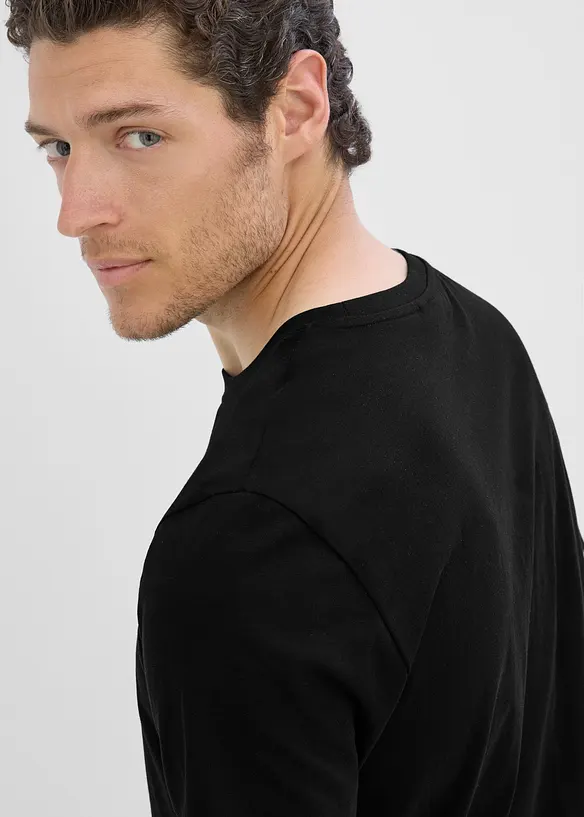 T-shirt in puro cotone (pacco da 2), bonprix