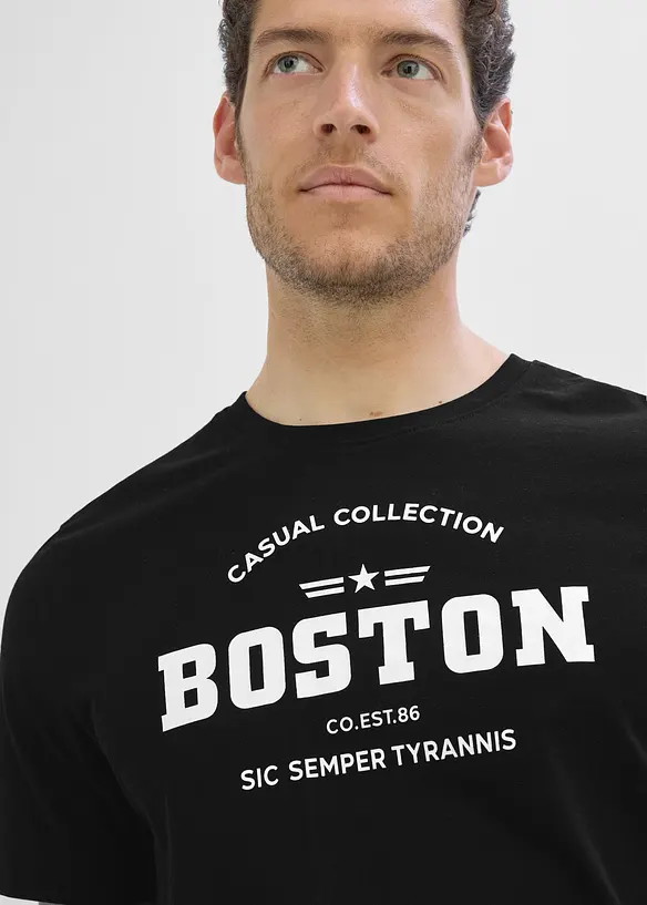 T-shirt in puro cotone (pacco da 2), bonprix