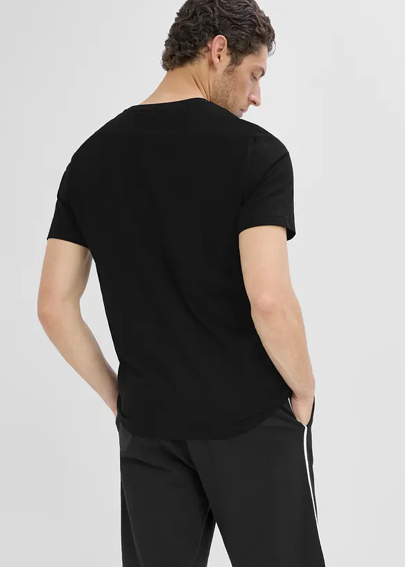 T-shirt in puro cotone (pacco da 2), bonprix
