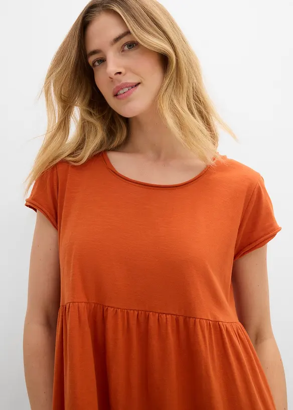 Abito midi in puro cotone biologico, bonprix