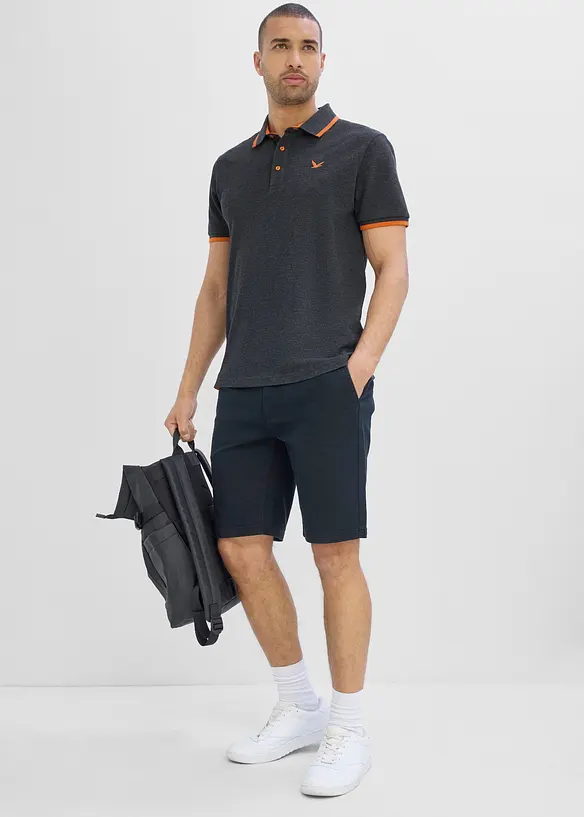 Polo in piquet con puro cotone biologico, bonprix