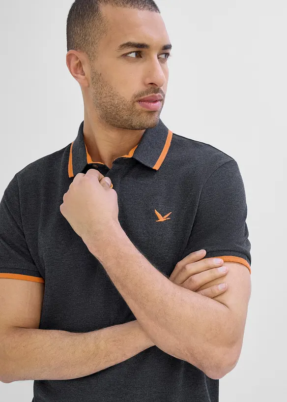 Polo in piquet con puro cotone biologico, bonprix