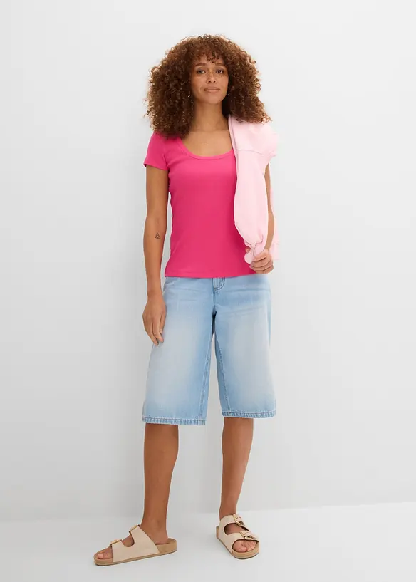 T-shirt in puro cotone biologico, bonprix