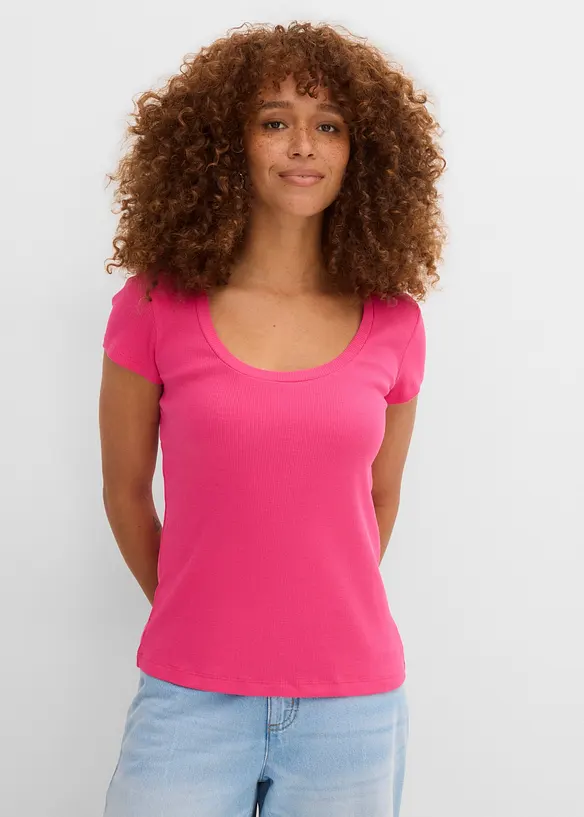 T-shirt in puro cotone biologico, bonprix