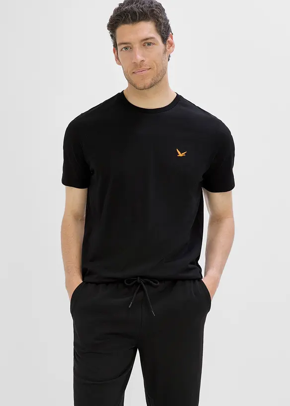 T-shirt in puro cotone biologico (pacco da 2), bonprix