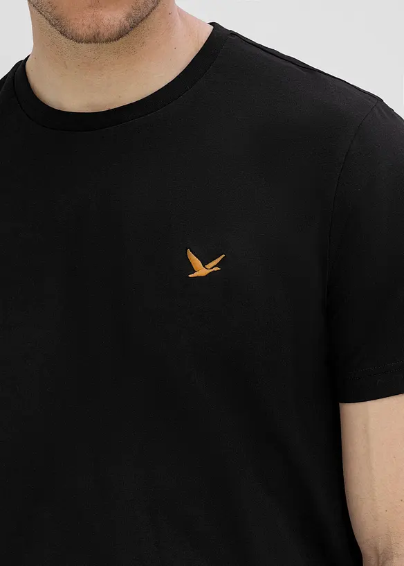 T-shirt in puro cotone biologico (pacco da 2), bonprix