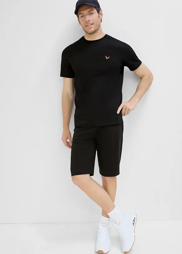 T-shirt in puro cotone biologico (pacco da 2), bonprix