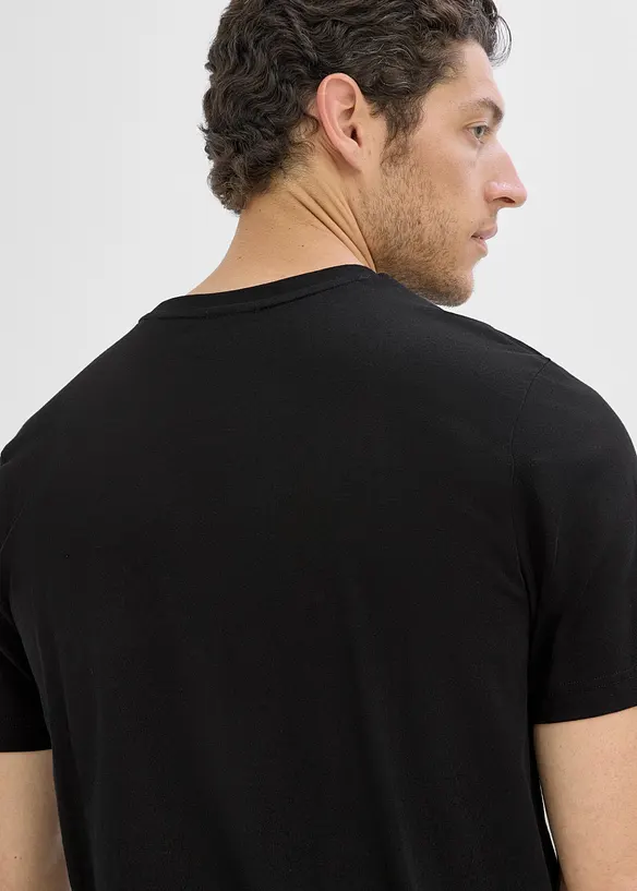 T-shirt in puro cotone biologico (pacco da 2), bonprix