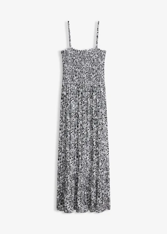 Abito con spalline in misto viscosa, bonprix