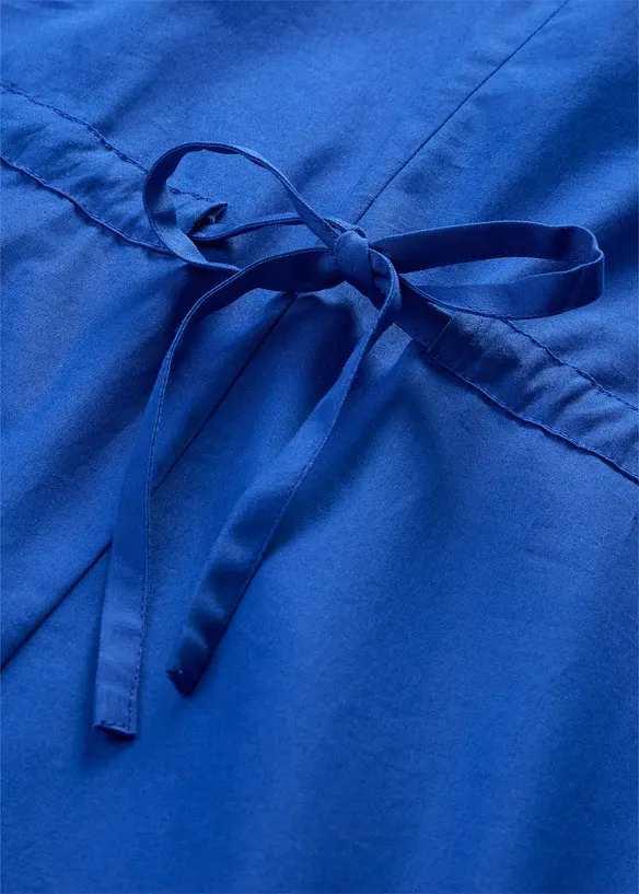 Abito in popeline di cotone con coulisse regolabile, bonprix