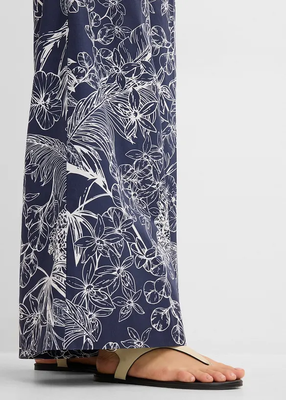 Pantaloni larghi in puro cotone, bonprix
